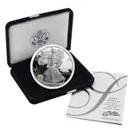 2007-W 1 oz Proof Silver American Eagle (w/Box & COA)