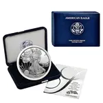Default 2008-W 1 oz Proof Silver American Eagle (w/Box & COA)
