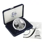 2008-W 1 oz Proof Silver American Eagle (w/Box & COA)