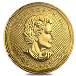 2009 1 oz Canadian Gold Maple Leaf $200 Coin .99999 Fine BU (In Assay)