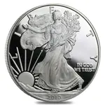 2010-W 1 oz Proof Silver American Eagle (w/Box & COA)