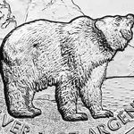 2011 1 oz Canadian Grizzly Bear Wildlife Series Silver Coin BU