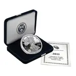 2011-W 1 oz Proof Silver American Eagle (w/Box & COA)