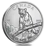 Default 2012 1 oz Silver Canadian Cougar - Wildlife Series