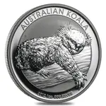 2012 Australian 1 oz Silver Koala Coin BU In Cap