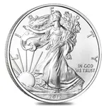 2012-W 1 oz Burnished Silver American Eagle (w/Box & COA)
