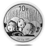 Default 2013 1 oz Chinese Silver Panda BU In Cap