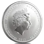 2013 Australia 1/2 oz Silver War in the Pacific Coin Perth Mint .999 Fine BU
