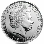 2013 Great Britain 1 oz Silver Britannia Coin Snake Privy BU