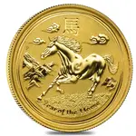 Default 2014 1/10 oz Australian Gold Lunar Year of the Horse Coin (Series 2)