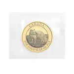 2014 1/4 oz $10 Canadian Gold Arctic Fox .9999 Fine BU (Sealed)