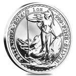 Default 2014 Great Britain 1 oz Silver Britannia Horse Privy Coin .999 Fine BU