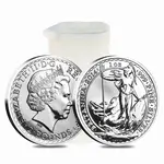 2014 Great Britain 1 oz Silver Britannia Horse Privy Coin .999 Fine BU