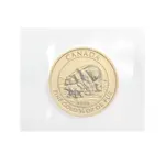 2015 1/4 oz $10 Canadian Gold Polar Bear and Cub .9999 Fine BU (Sealed)