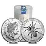 2015 1 oz Silver Australian Funnel-Web Spider .999 Fine BU