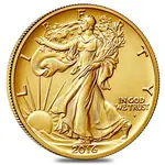 2016 1/2 oz Walking Liberty Centennial Gold Coin 1916-2016 100th Anniversary (W/Box & COA)