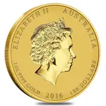 2016 1 oz Gold Lunar Year of The Monkey BU Australia Perth Mint In Cap
