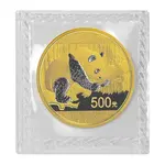 2016 30 Gram Chinese Gold Panda 500 Yuan .999 Fine BU (Sealed)
