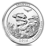 Default 2016 5 oz Silver America the Beautiful ATB Shawnee National Forest Coin
