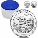 2016 5 oz Silver America the Beautiful ATB Shawnee National Forest Coin