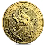 2016 Great Britain 1 oz Gold Queen's Beasts (Lion) Coin .9999 Fine BU