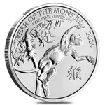 Default 2016 Great Britain 1 oz Silver Year of the Monkey BU