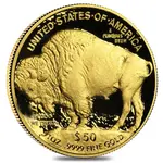 2016 W 1 oz $50 Proof Gold American Buffalo (w/Box & COA)