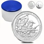 2017 5 oz Silver America the Beautiful ATB Indiana George Rogers Clark National Historical Park Coin