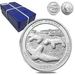 2017 5 oz Silver America the Beautiful ATB Iowa Effigy Mounds National Monument Coin