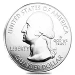 2017 5 oz Silver America the Beautiful ATB New Jersey Ellis Island (Statue of Liberty National Monument) Coin