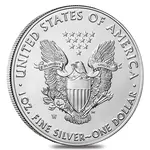 2017-W 1 oz Burnished Silver American Eagle (w/Box & COA)