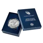 2017-W 1 oz Burnished Silver American Eagle (w/Box & COA)