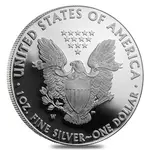2017-W 1 oz Proof Silver American Eagle (w/Box & COA)