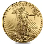 2018 1/2 oz Gold American Eagle $25 Coin BU