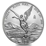 2018 1 oz Mexican Silver Libertad Coin .999 Fine BU
