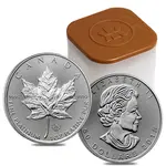 2018 1 oz Platinum Canadian Maple Leaf Coin $50 .9995 Fine BU