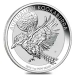2018 1 oz Silver Australian Kookaburra Perth Mint .999 Fine BU In Cap