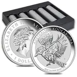2018 1 oz Silver Australian Kookaburra Perth Mint .999 Fine BU In Cap