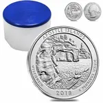 2018 5 oz Silver America the Beautiful ATB Wisconsin Apostle Islands National Lakeshore Coin