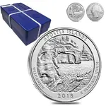 2018 5 oz Silver America the Beautiful ATB Wisconsin Apostle Islands National Lakeshore Coin
