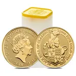 2018 Great Britain 1/4 oz Gold Queen's Beasts (Black Bull) Coin .9999 Fine BU