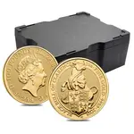 2018 Great Britain 1 oz Gold Queen's Beast (Black Bull) Coin .9999 Fine BU