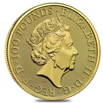 2018 Great Britain 1 oz Gold Queen's Beast (Unicorn of Scotland) Coin .9999 Fine BU