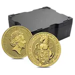 2018 Great Britain 1 oz Gold Queen's Beast (Unicorn of Scotland) Coin .9999 Fine BU