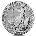 2018 Great Britain 1 oz Silver Britannia Oriental Border Coin .999 Fine BU