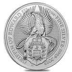 2018 Great Britain 10 oz Silver Queen's Beast (Griffin) Coin .9999 Fine BU In Cap