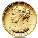 2018 W 1/10 oz $10 American Liberty Proof Gold Coin (w/Box & COA)