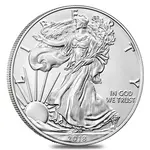 2018-W 1 oz Burnished Silver American Eagle (w/Box & COA)