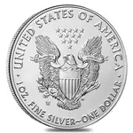 2018-W 1 oz Burnished Silver American Eagle (w/Box & COA)