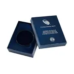 2018-W 1 oz Burnished Silver American Eagle (w/Box & COA)